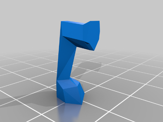 Panther Origami Easy To Print | 3d print model