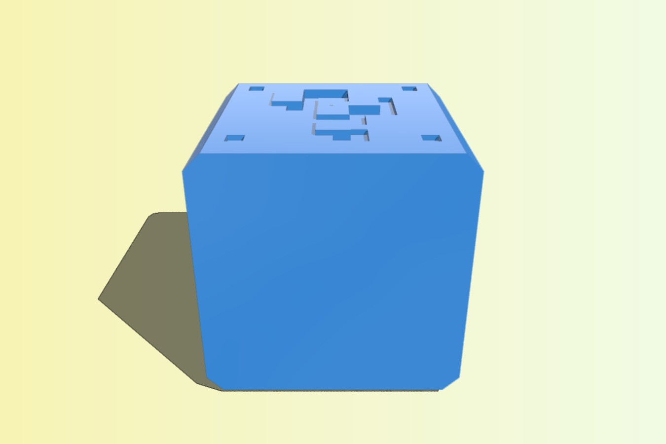 "" Block Amiibo Holder 64X64X64