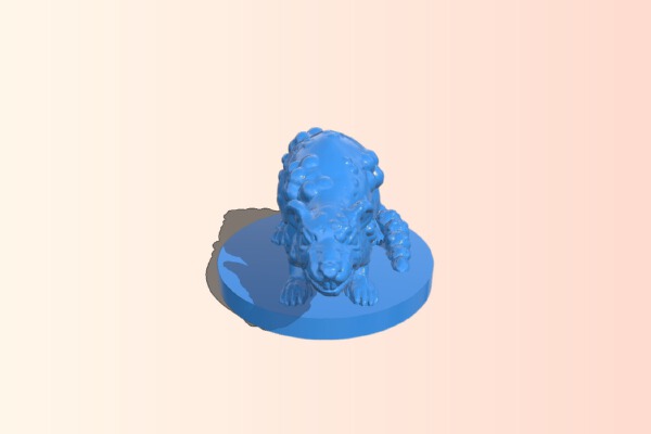 Plague rat | 3d print model