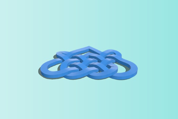 Celtic-Knot-Heart | 3d print model
