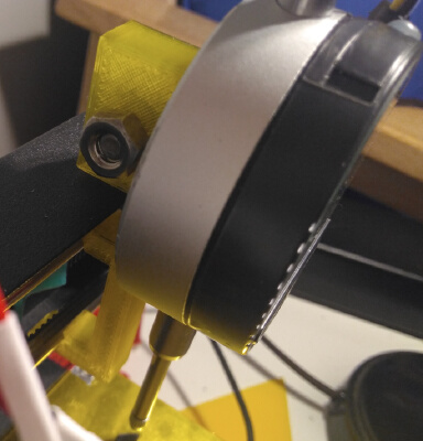 Dial Indicator Mount (Bed Leveling)  for Monoprice Select Mini, Chinese or Harbor Freight Dial | 3d print model