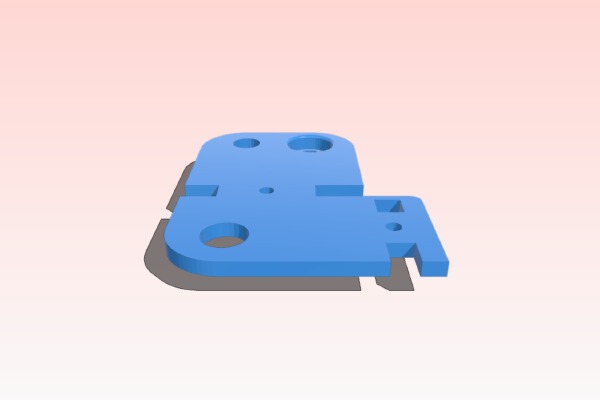 platine haut Z remplacement | 3d print model