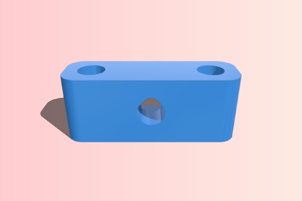 Prusa-Belt 624 X-Carriage for Mendel | 3d print model