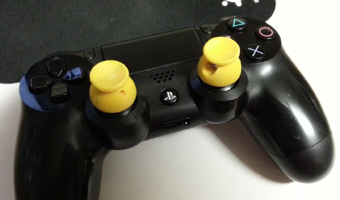 PS4 controller stick extensions | 3d print model
