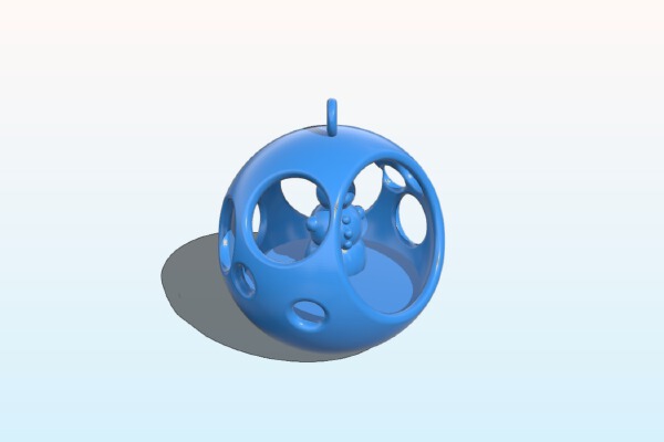 Snowman Ornament | 3d print model