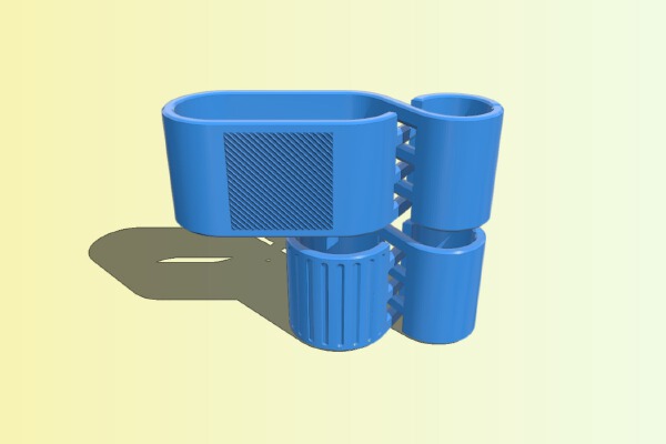 Figure 8 Compliant Clips | 3d print model