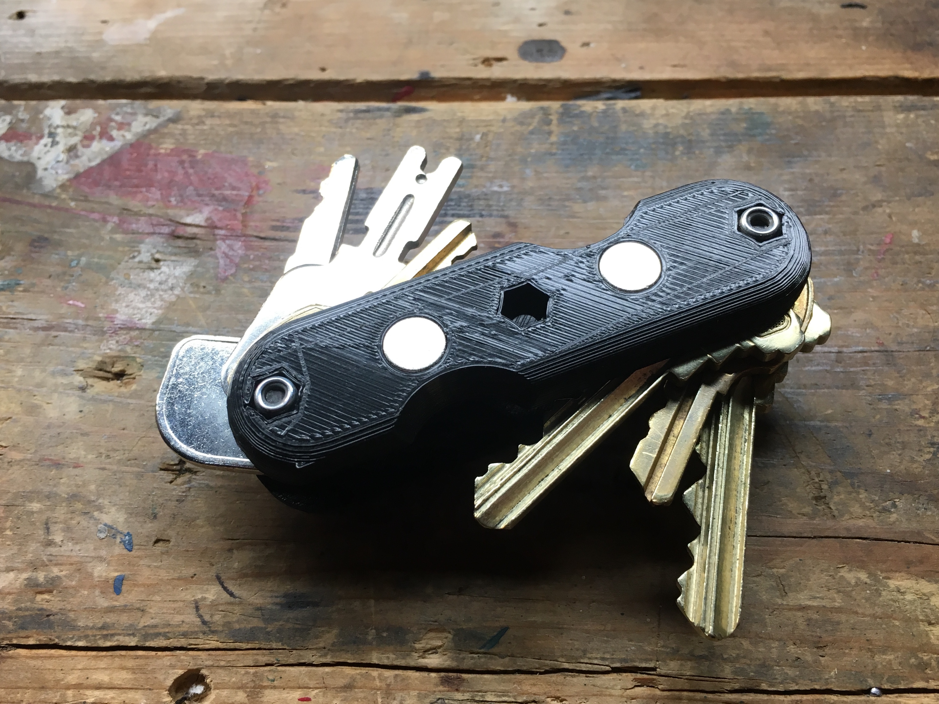 Magnetic Swiss Keyholder