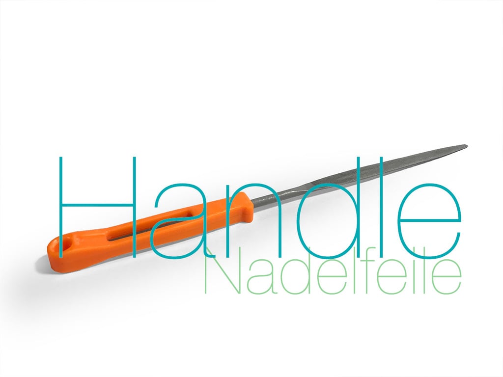 Nadelfeile Handle