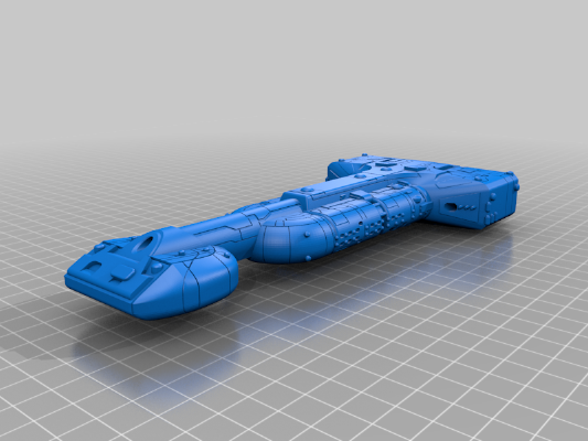 GHALALK class heavy cruiser | 3d print model