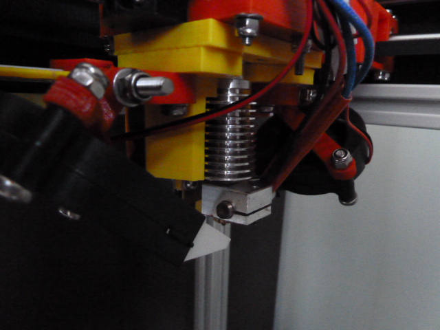Fan duct and Mini Differential IR sensor mount for E3Dv6 hot end with commonly used mounting plate
