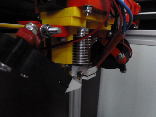 Fan duct and Mini Differential IR sensor mount for E3Dv6 hot end with commonly used mounting plate | 3d print model
