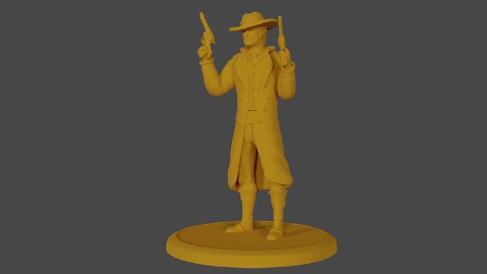 Gunslinger | 3d print model