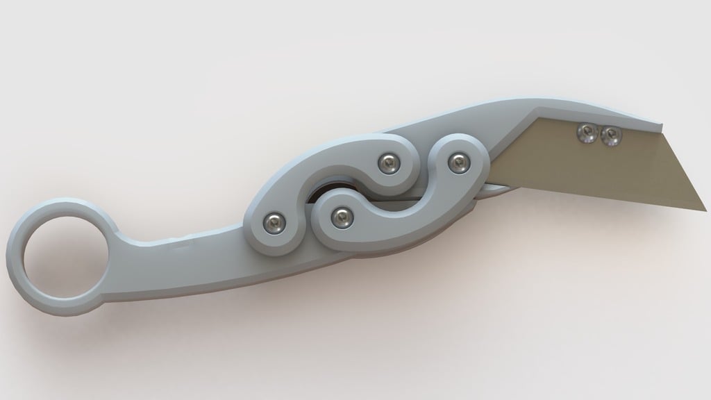 Retracc: The Retractable Karambit Knife [Now With Magnets!!]