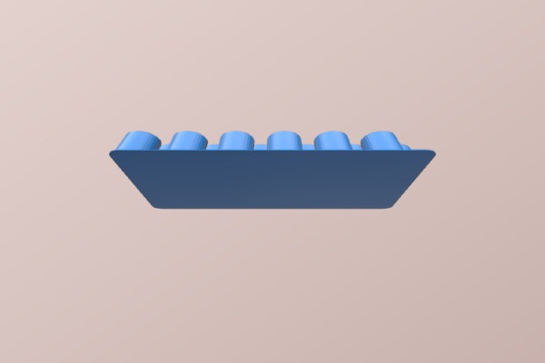 Paint Rack for Vallejo Model Paints | 3d print model