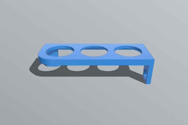 IKEA Lack Switch Mount for 3 switches | 3d print model