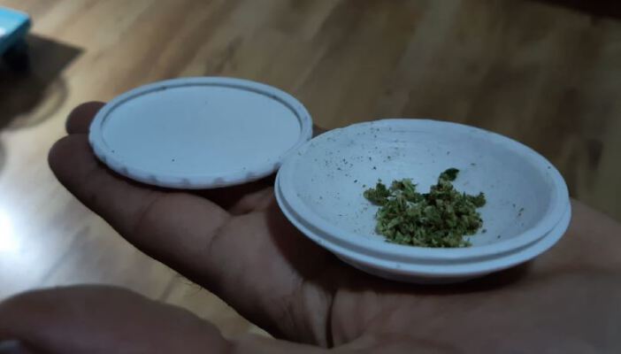62mm mobile weed container _ rolling tray | 3d print model