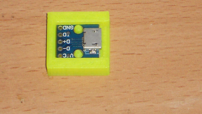 micro usb breakout tool | 3d print model