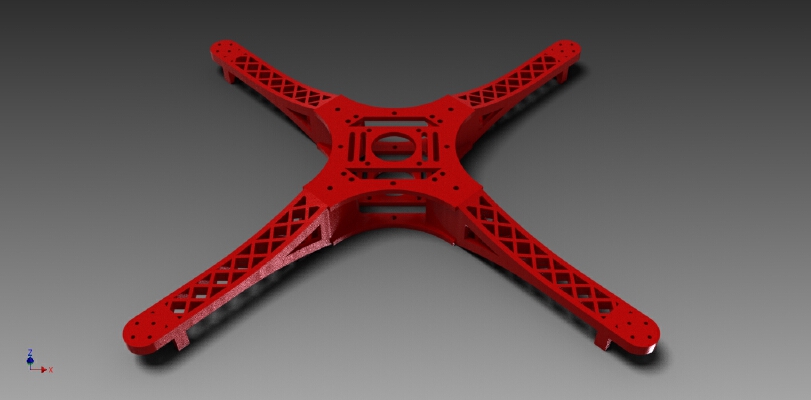 Large Quadcopter Frame | 3d print model