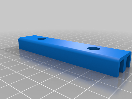 2020 2040 Extrusion Cable Management | 3d print model