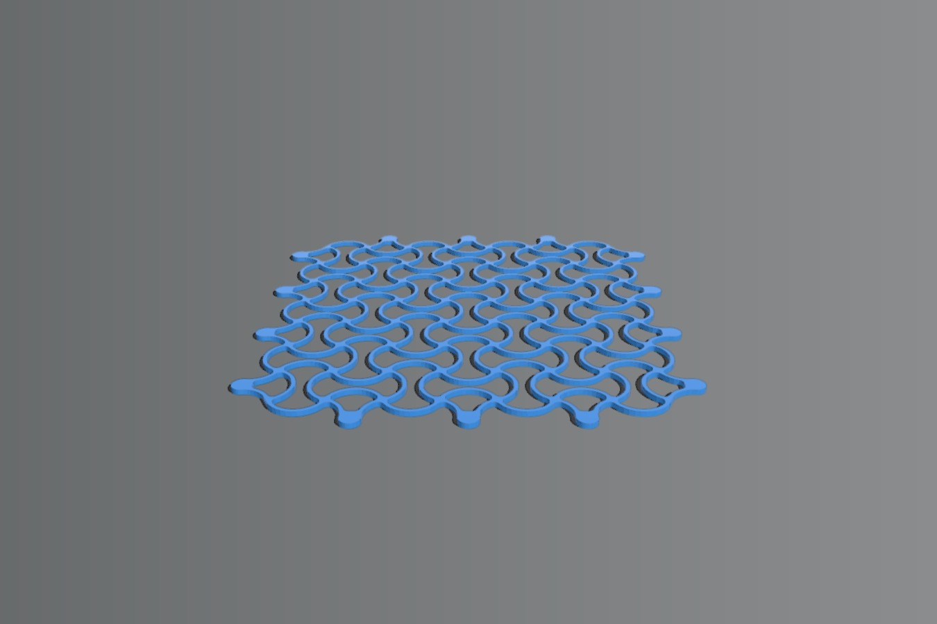 Round Auxetic Surface