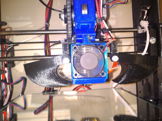 Adaptateurs L3K fans ducks - e3d | 3d print model