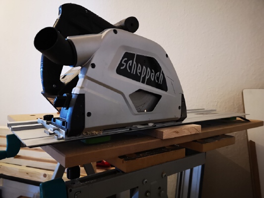 Scheppach mft guide rail support _ Führungsschienenhalter für MFT | 3d print model