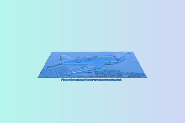 Airplane Spitfire | 3d print model