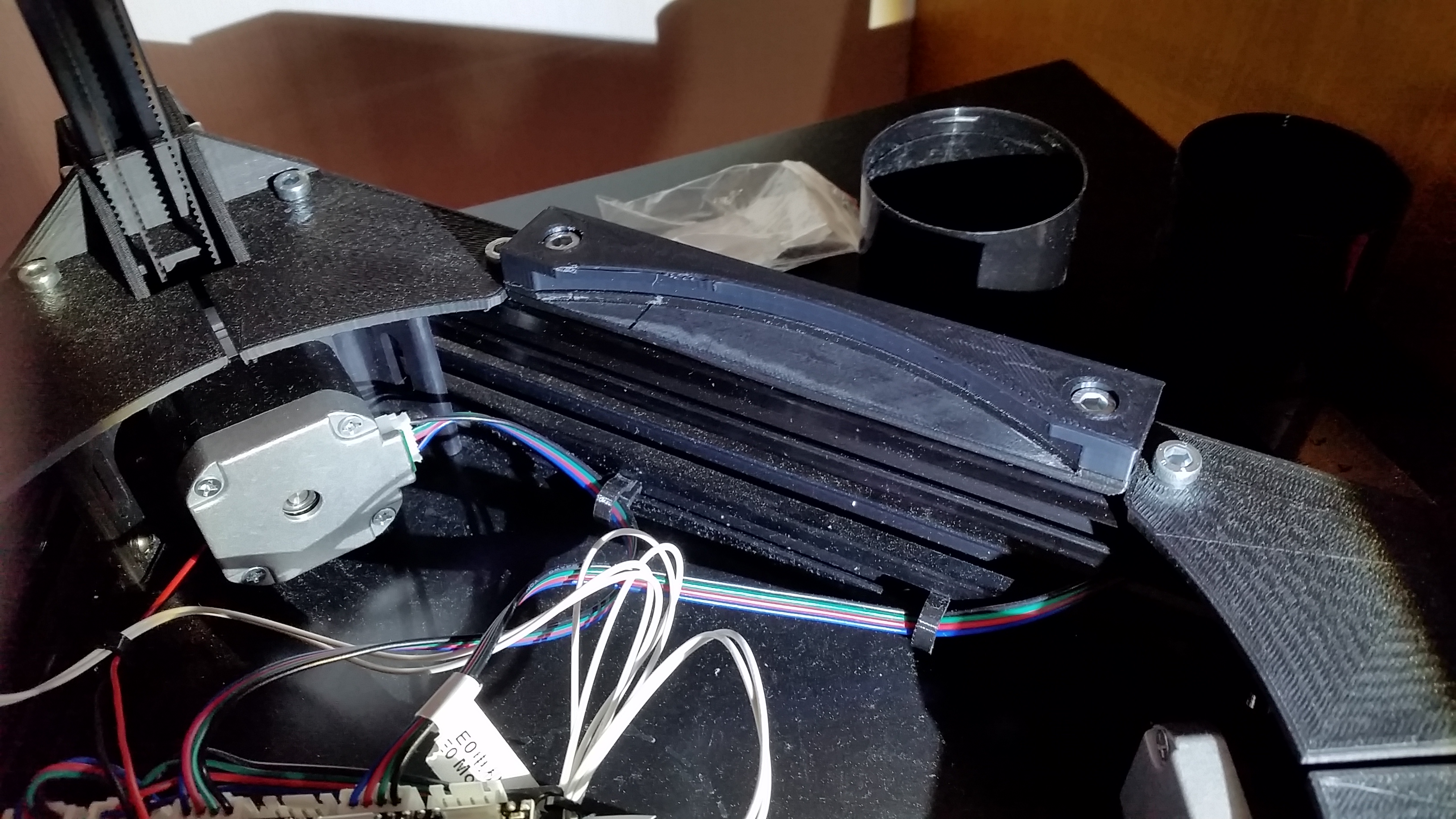 Anycubic Kossel Plus Heizbett-Halter Heatbed-Holder +Ultrabase-Holder