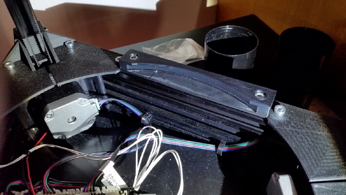 Anycubic Kossel Plus Heizbett-Halter Heatbed-Holder +Ultrabase-Holder | 3d print model