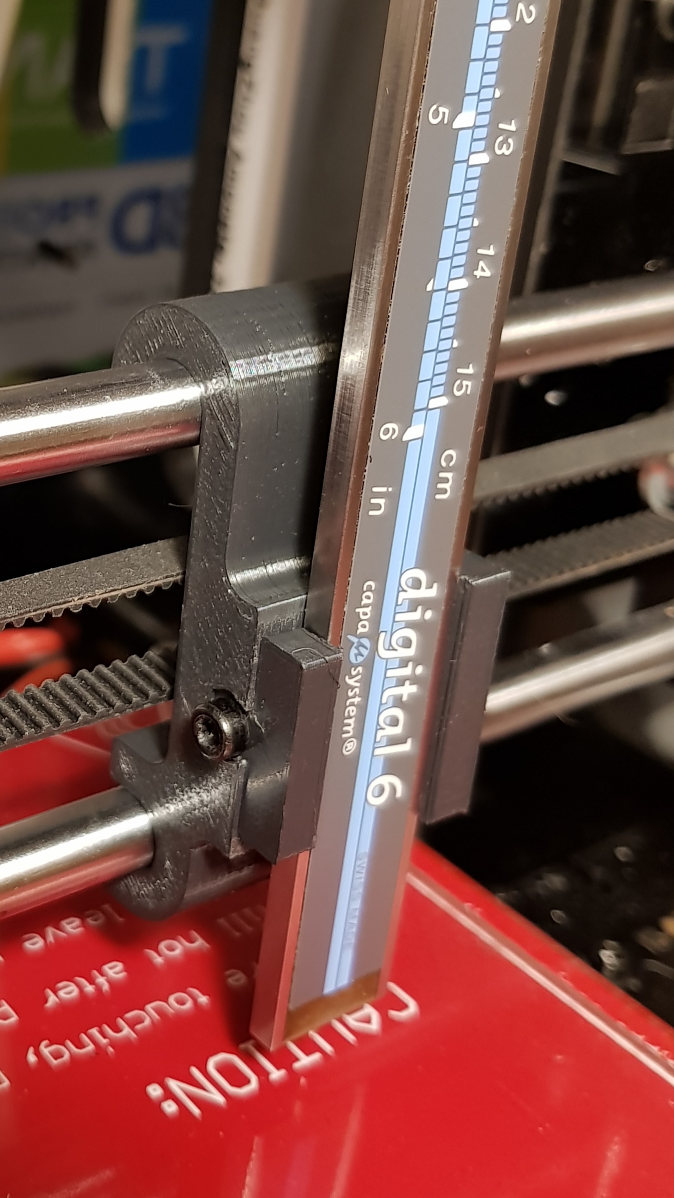 Plug and play Geeetech I3 levelling caliper holder