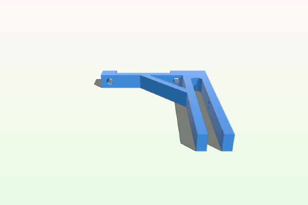 LCD Mount | 3d print model
