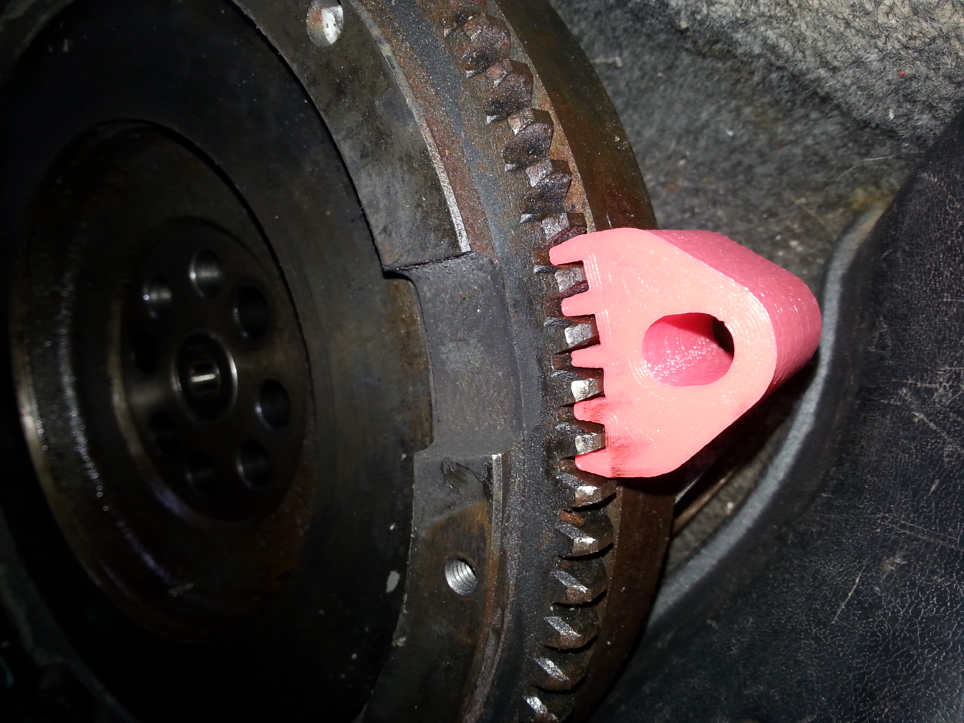 EF10_EF12 MT flywheel stopper (w_starter version)
