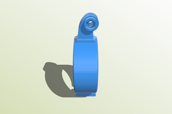 Nanight GoProMount | 3d print model