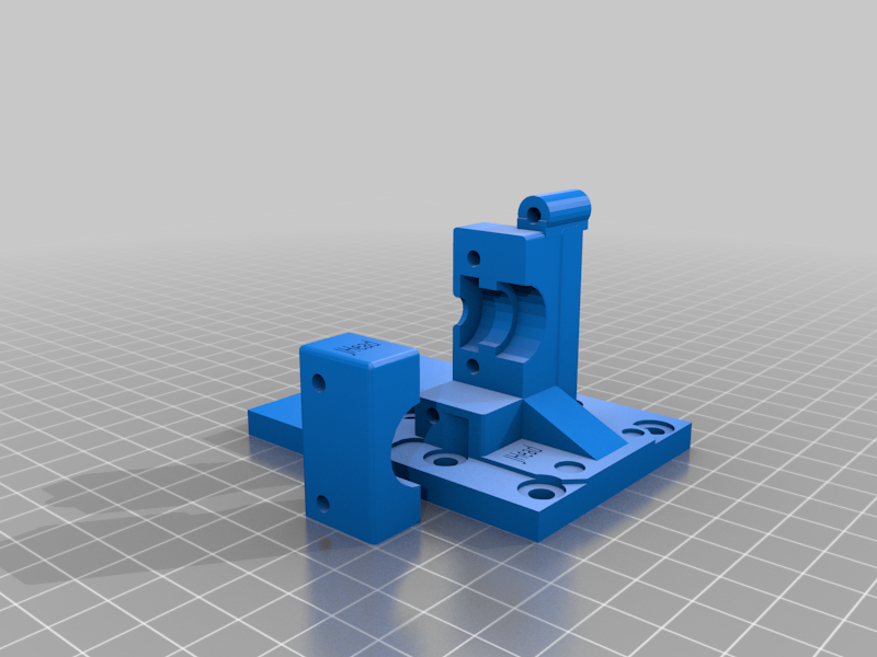 E3D and JHead direct extruder (Aurora base remake)