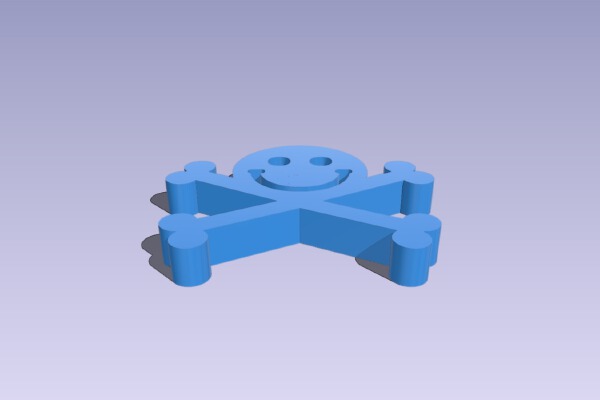 DEFCON 25 Smiley | 3d print model