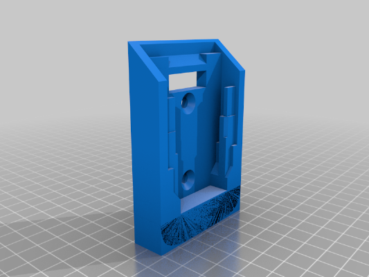 DeWalt Battery Holder - Square Bottom | 3d print model