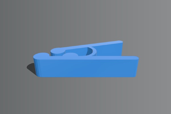 Paper clip (parametric) | 3d print model