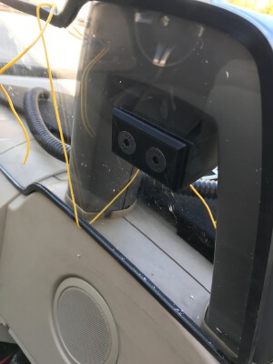 Wind Deflector Mounts for my DIY Wind Deflector for BMW Z4 E85 | 3d print model