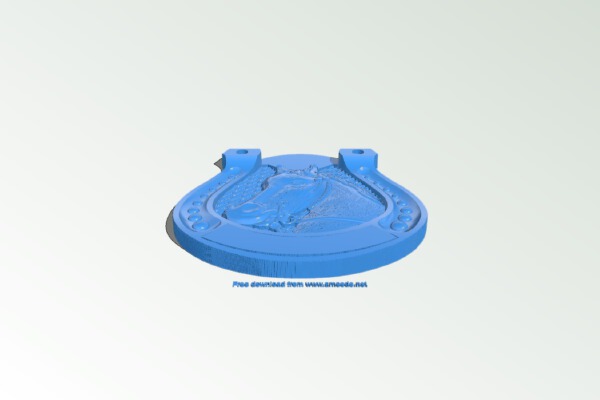 Symbol of horse | 3d print model