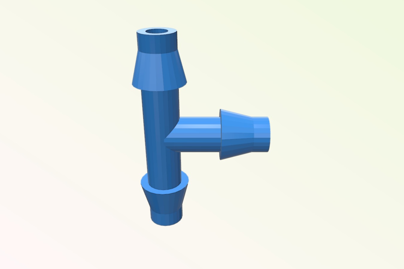 Tjoint - T connecting pipe - micro drip style