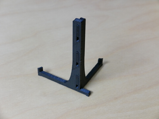 Desktop Picture Frame Easel 4X5 and 5X7 | 3d print model