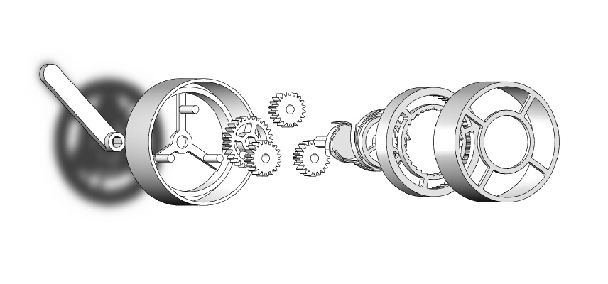 Dual Edge Ratchet | 3d print model