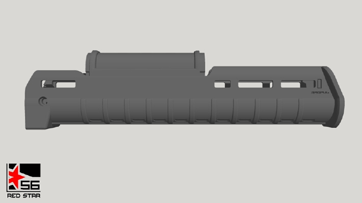 Magpul Zhukov Long version | 3d print model