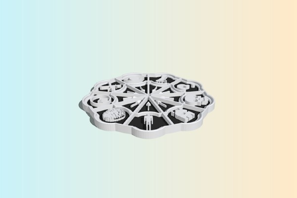 The Wheel of Misfortune - The Adventure Zone | 3d print model