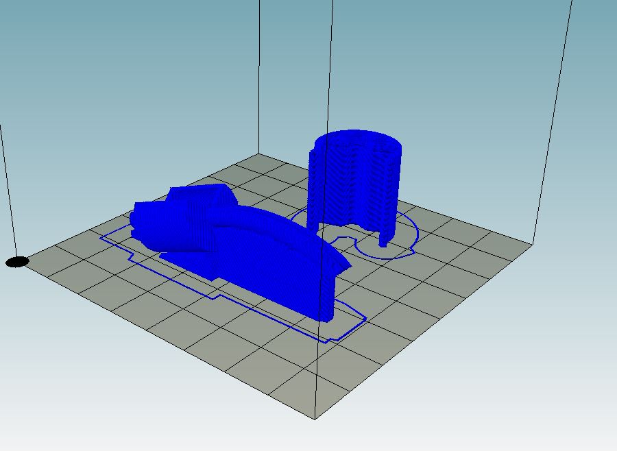 Guide and filter Filament for Tinyboy 3D printer