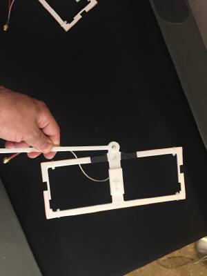 Moxon antenna (adjustuble fine tunning) | 3d print model
