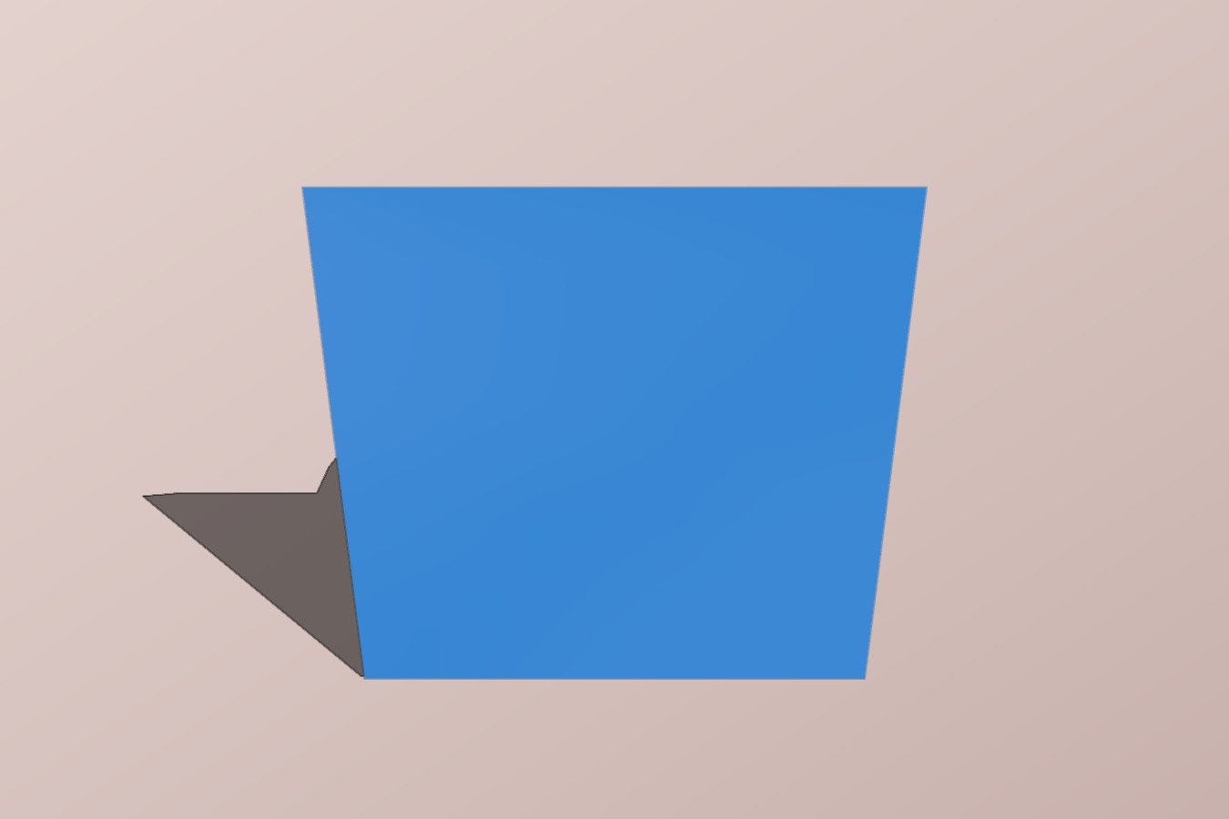 Cube with Holder