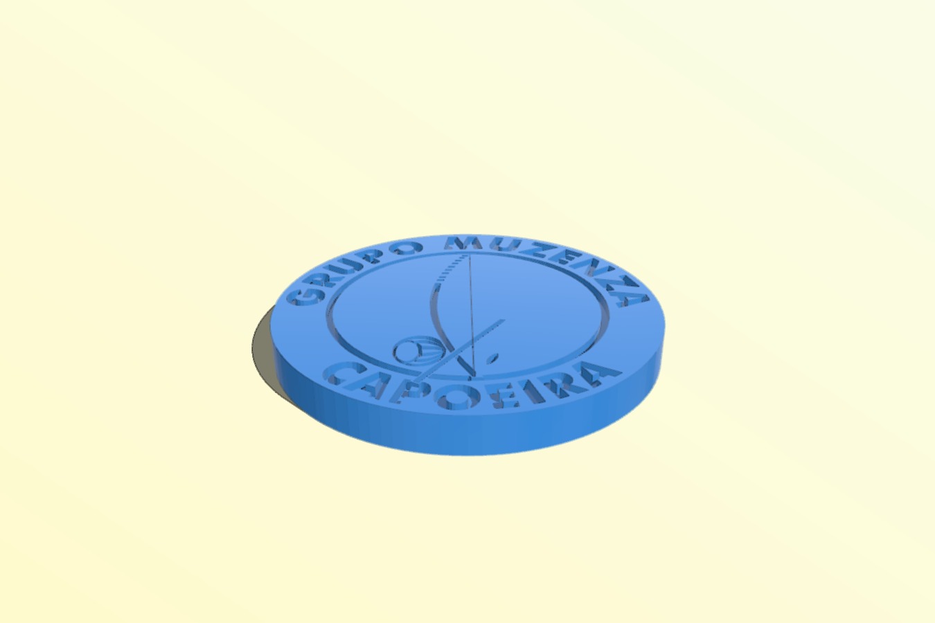 Capoeira Muzenza Medal