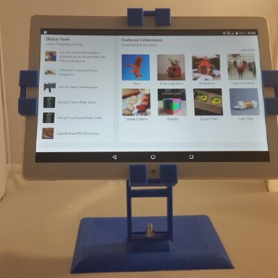 universal Tablet Halter   (V1) | 3d print model