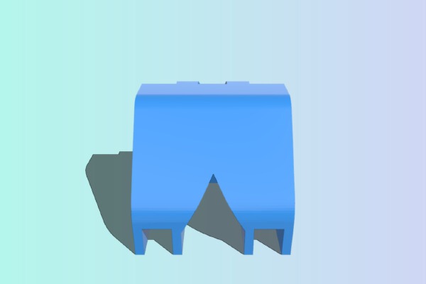 Buffers for wooden track system | 3d print model